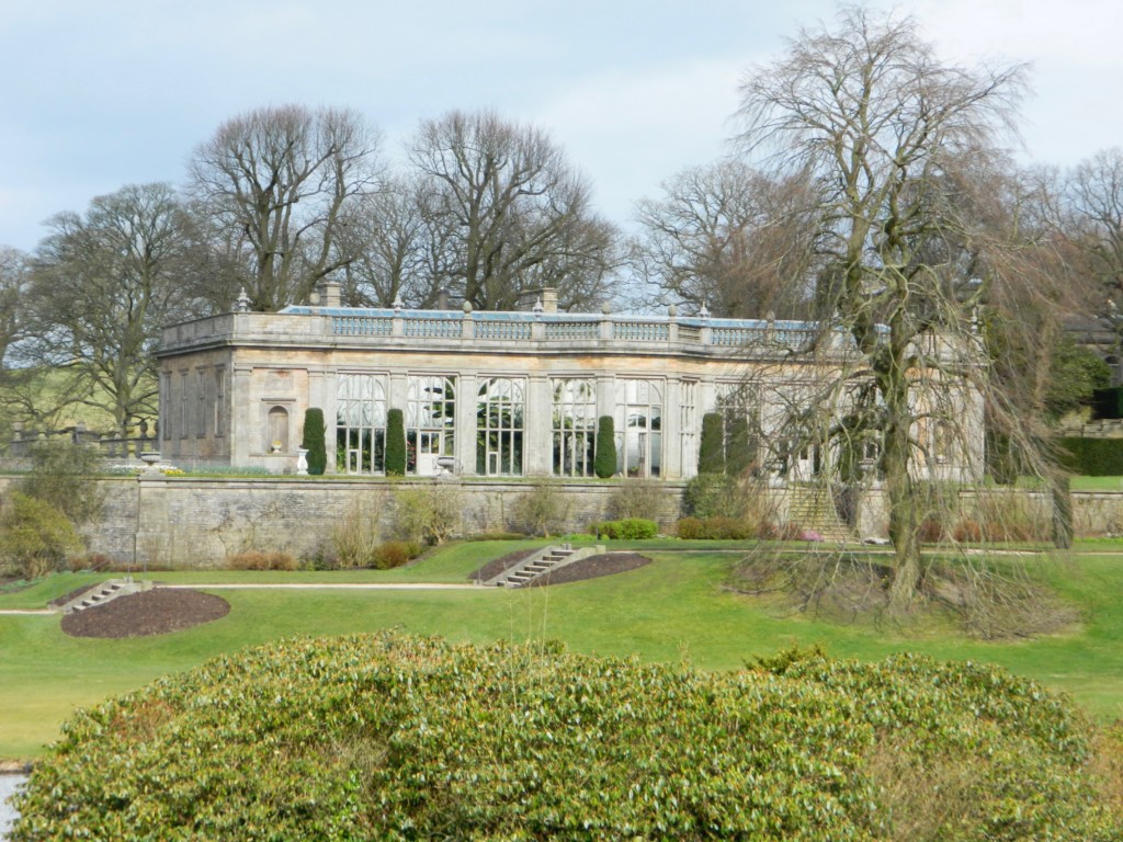 Lyme Park garden