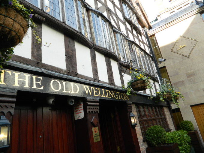 The Old Wellington in Manchester inspired the White Duck pub