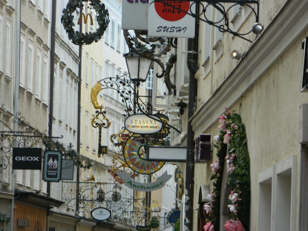 Getreidegasse in Salzburg