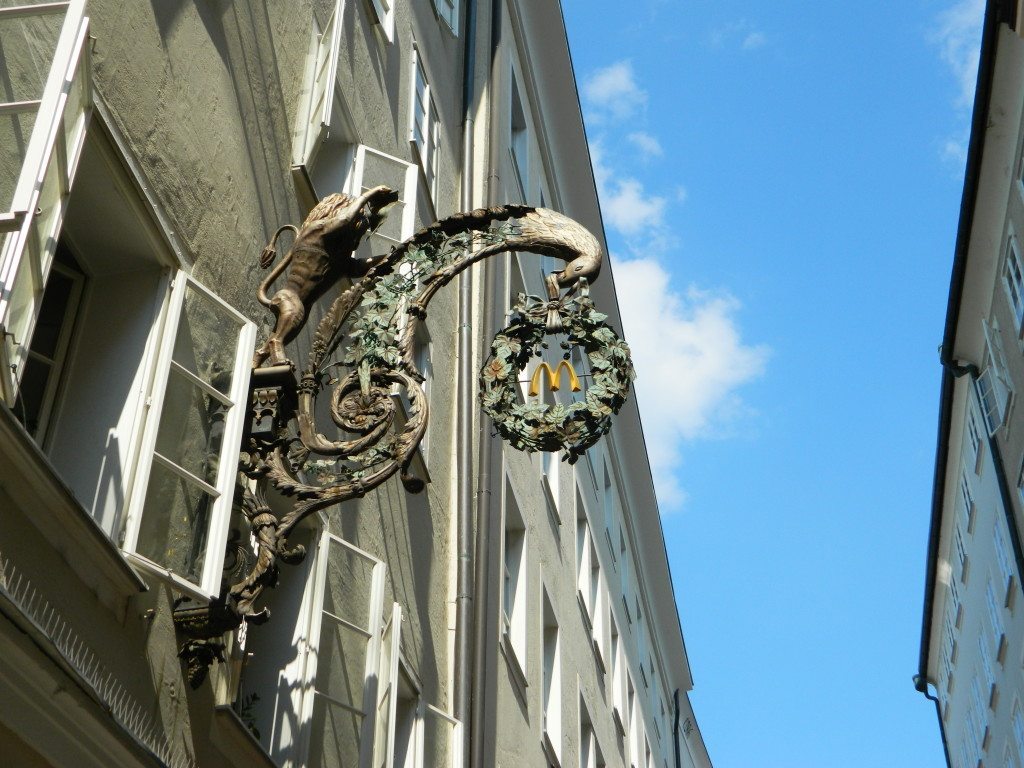 Getreidegasse in Salzburg