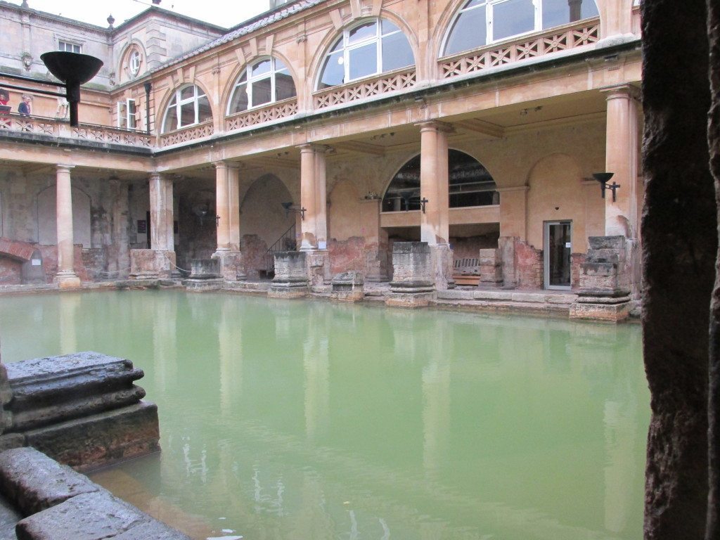 The Great Bath from the lower level.