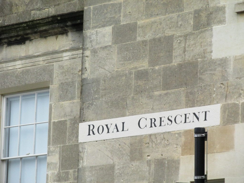 The Royal Crescent is a swanky address. :)