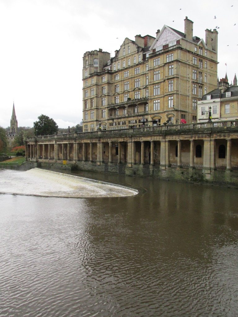 The Weir on the River Avon