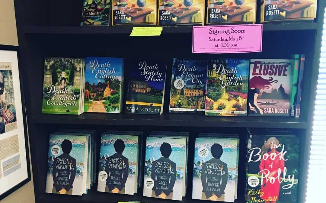 Thanks, Murder by the Book for such a nice display!