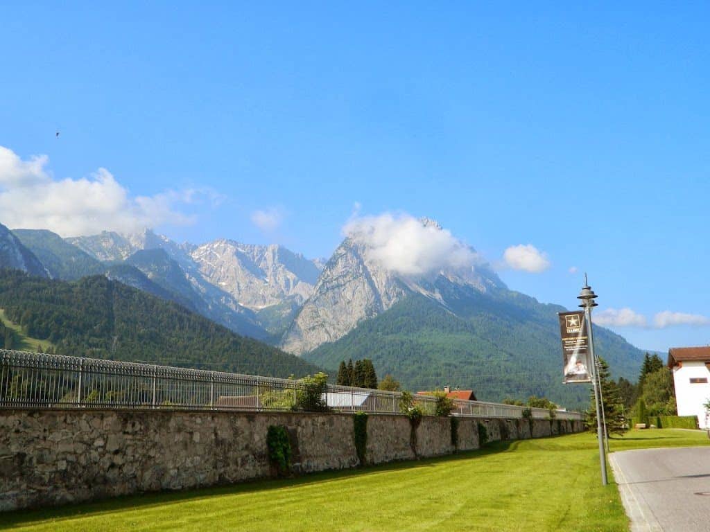 The Zugspitze--highest point in Germany