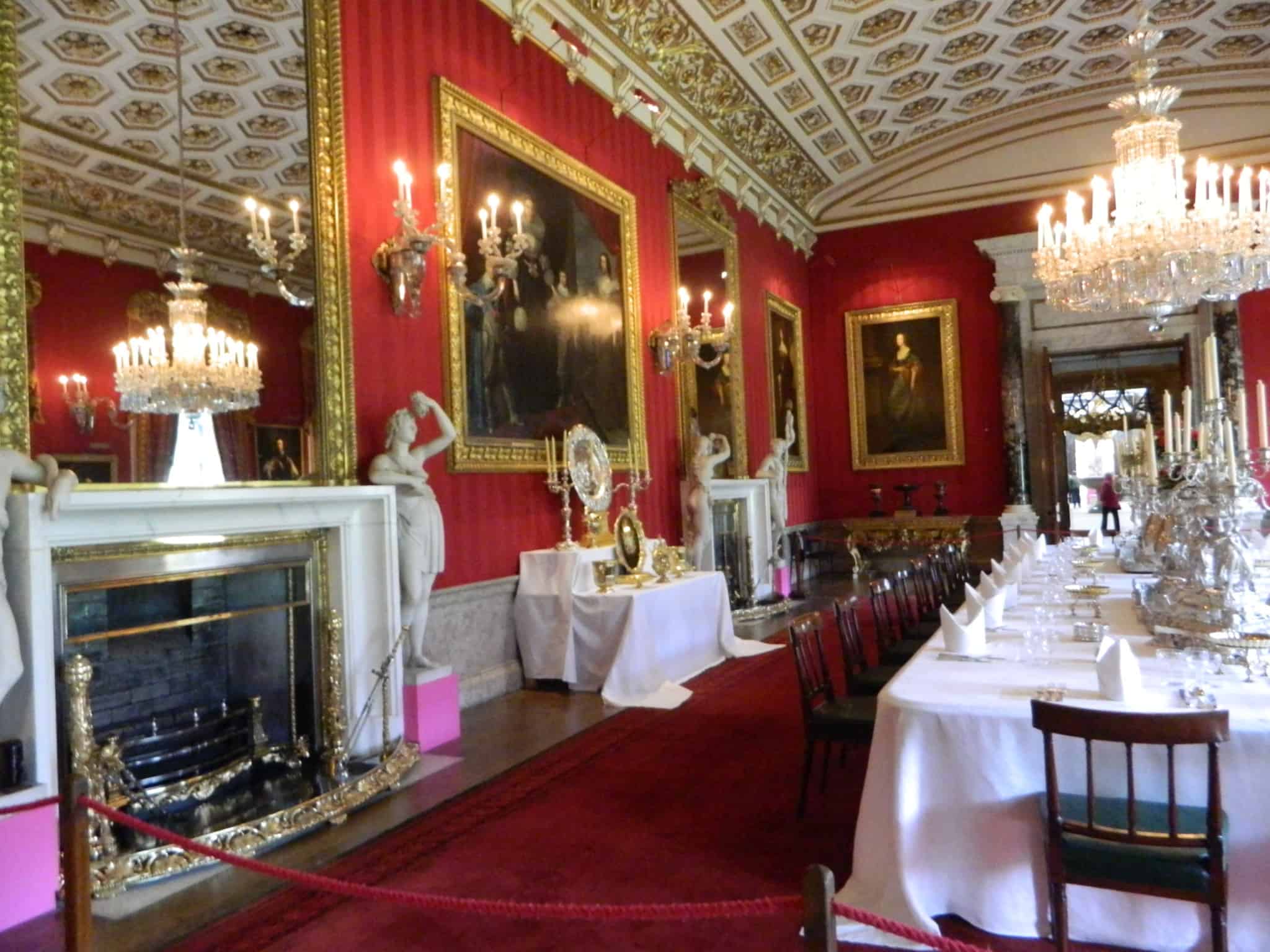 dining room in stately home