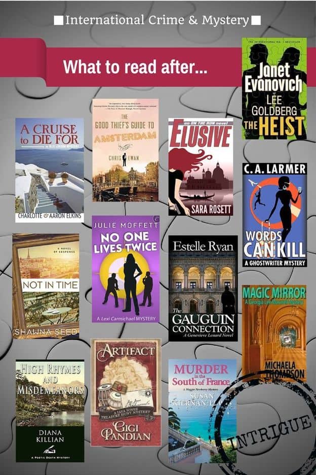 What to Read after Janet Evanovich’s THE HEIST